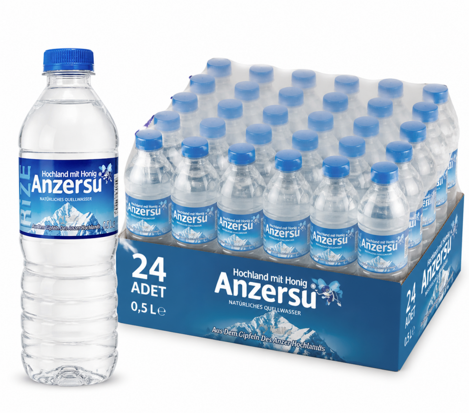 Anzersu 0.50 LT Doğal Kaynak Suyu (24'lü)