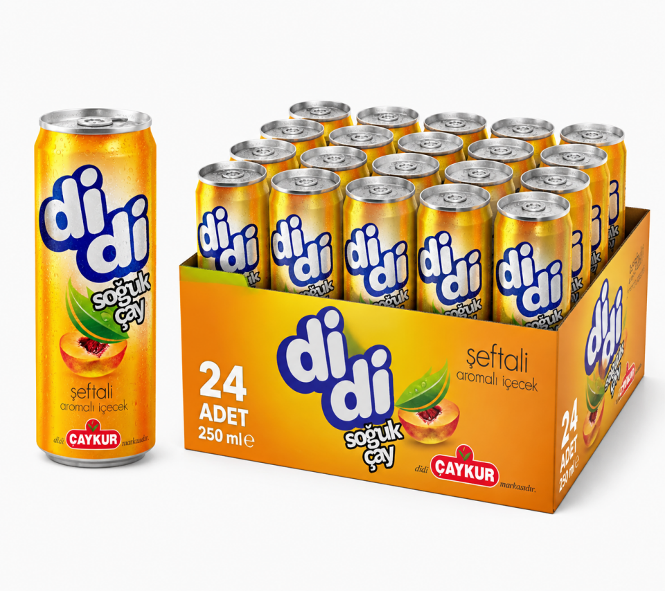 Çaykur Didi 250 ML Şeftali Soğuk Çay (24'lü)