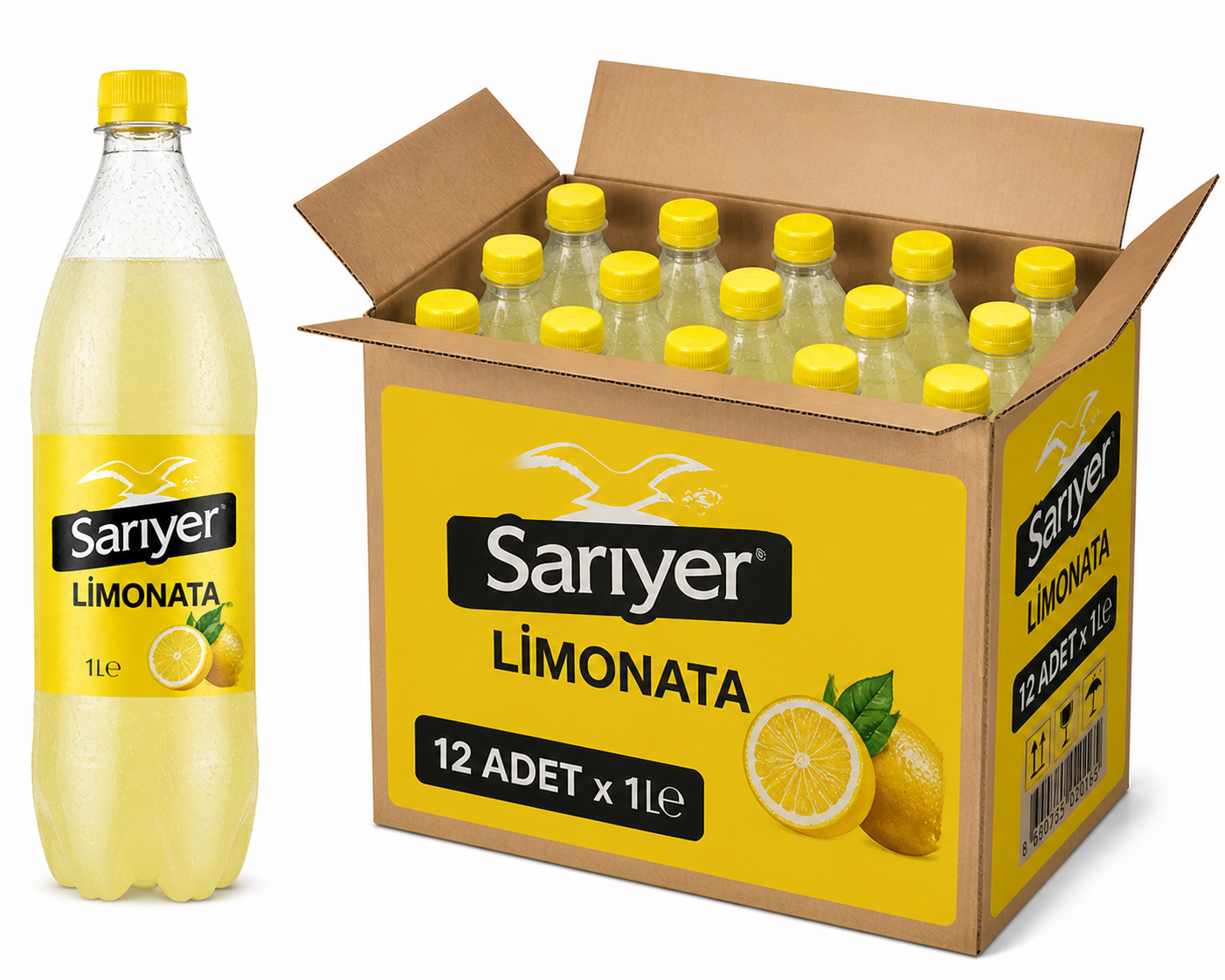 Sarıyer Pet 1 LT Limonata (12'li)