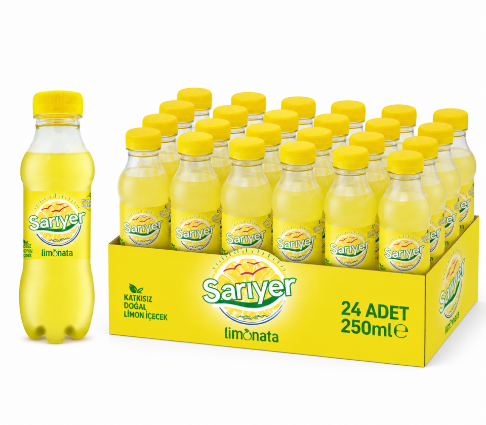 Sarıyer Pet 250 ML Limonata (24'lü)