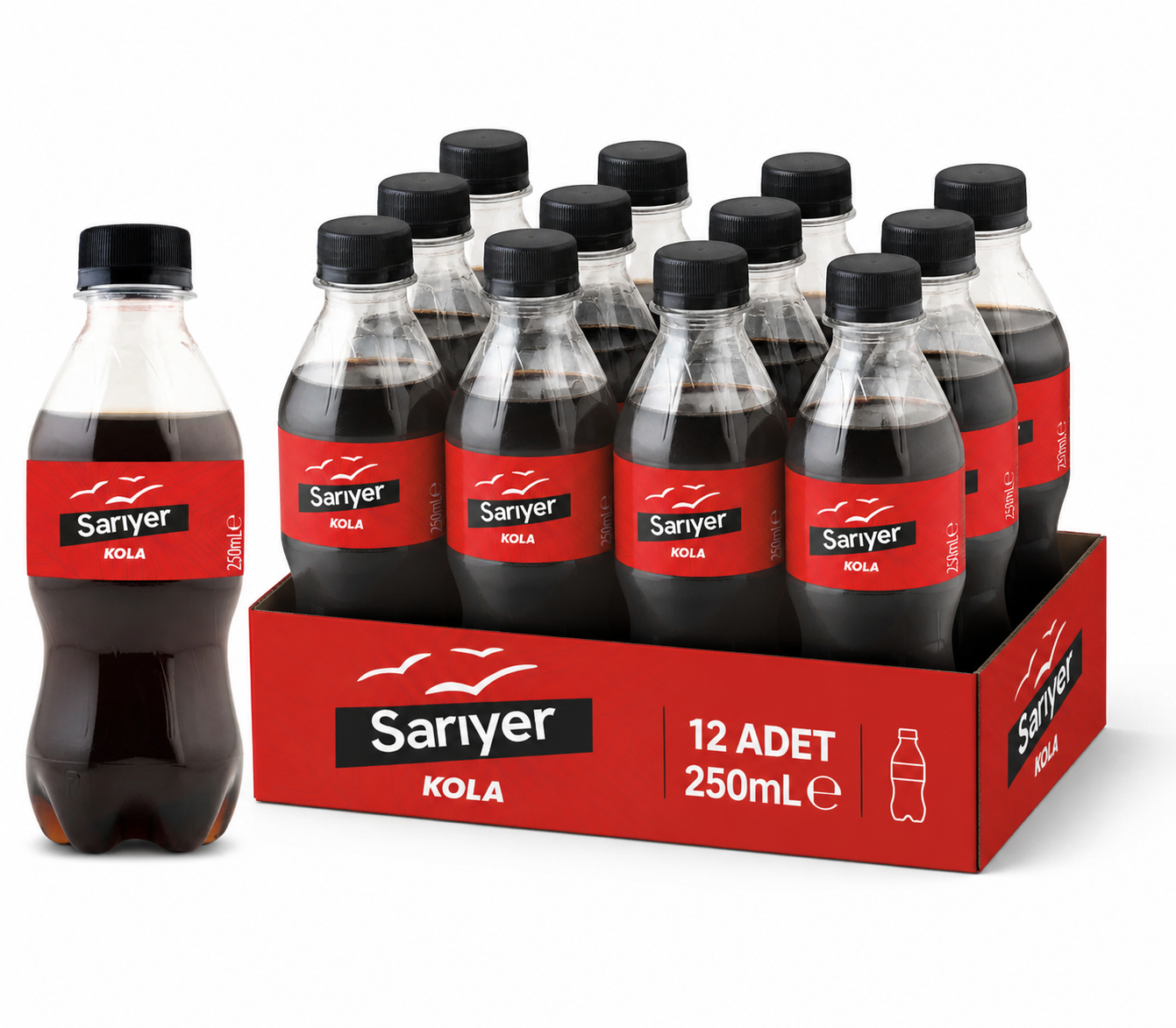Sarıyer Pet 250 ML Pet Kola (12'li)