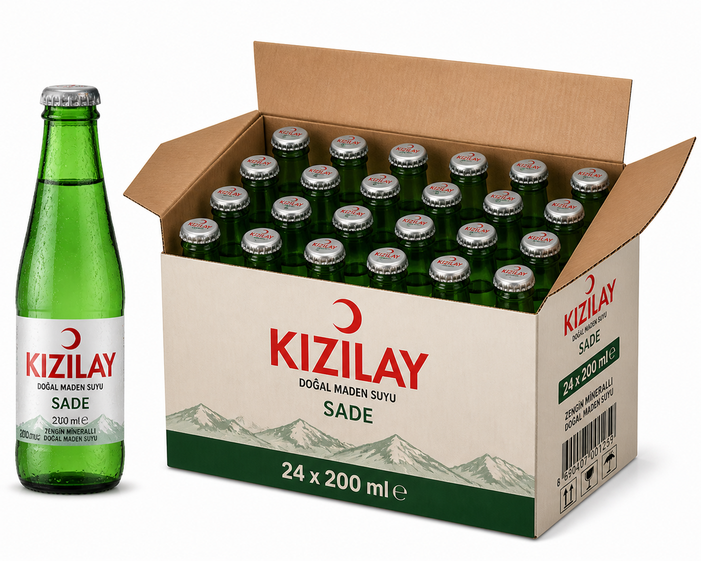 Kızılay 200 ML Sade Maden Suyu (24’lü)