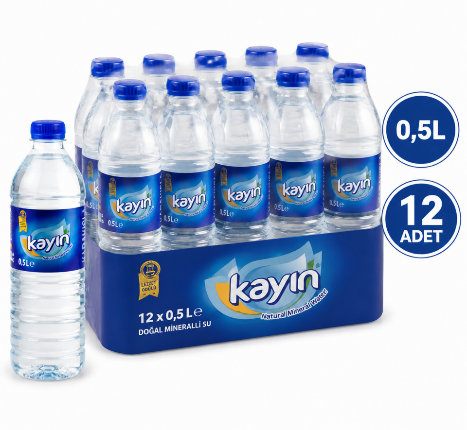 Kayın Su 0,5 ML Doğal Kaynak Suyu(12'li)
