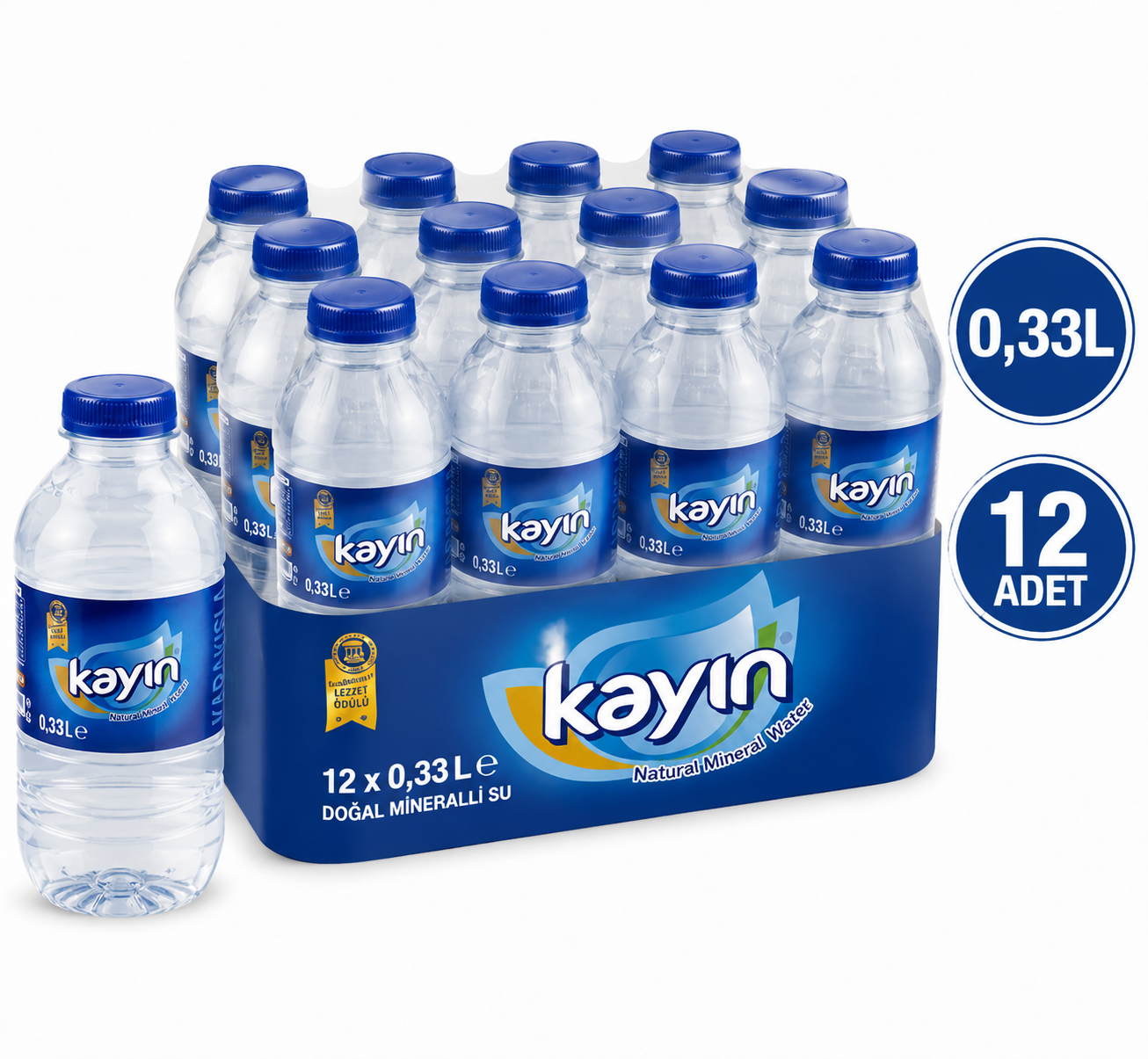 Kayın Su 330 ML Doğal Kaynak Suyu (12’li)